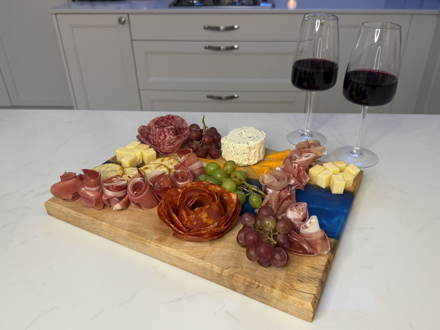 Resin River Serving Boards
