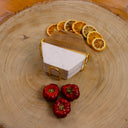 Handmade Marble and Acacia Coasters