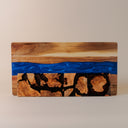 Handmade Acacia Wood Resin Cheese/Cutting/Serving Board