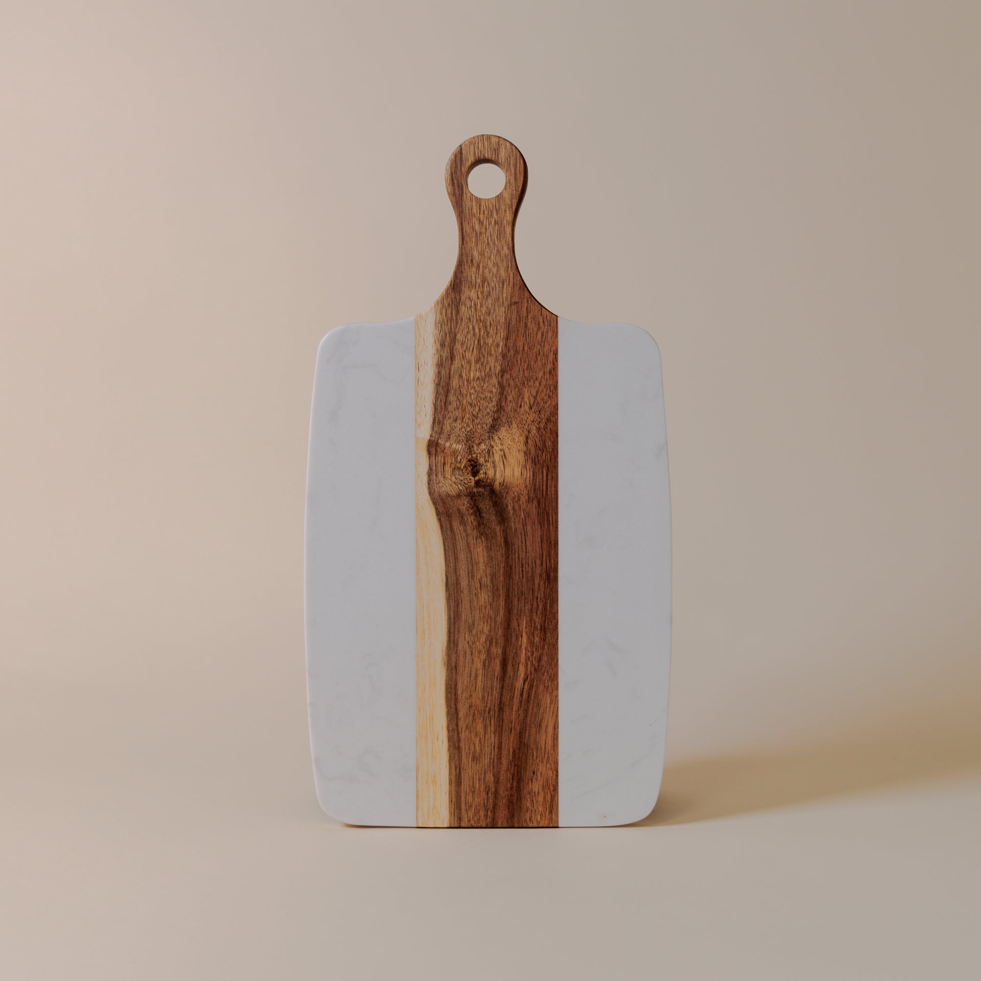 Handmade Marble Acacia Cheese Serving Cutting Board