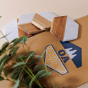 Handmade Marble and Acacia Coasters